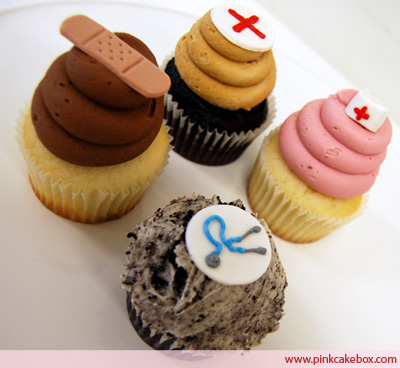 medical cupcakes